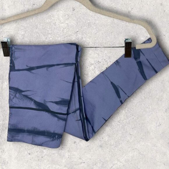 NEW Nordstrom Zella Tie Dye Seamless Ankle Leggings Size XS High Rise Yoga Pants - Picture 4 of 10